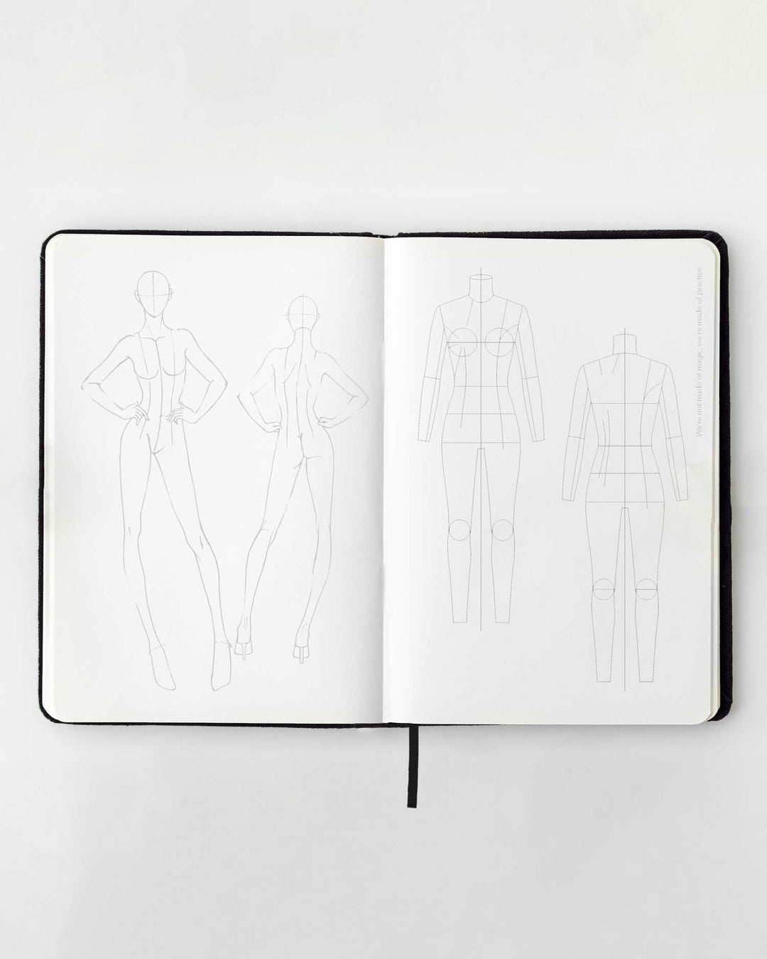 Fashion croquis sketchbook hotsell